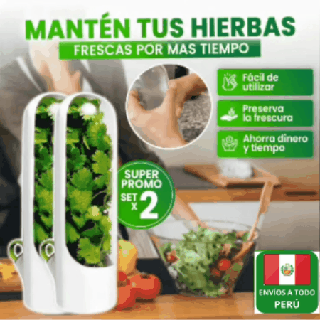 Conservador de Hierbas Frescas